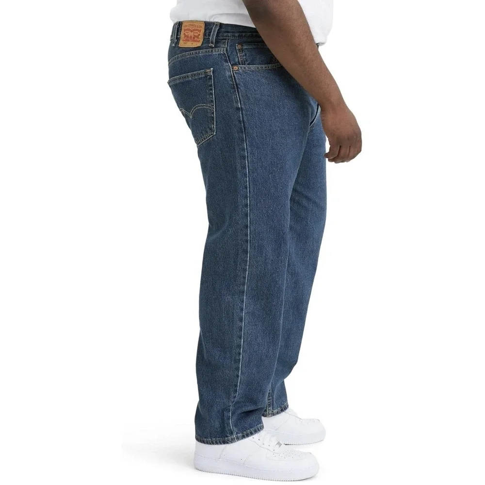 NWT Levi's 550 Relaxed Fit Big & Tall Men's‎ Blue Denim Jeans 100% Cotton 48x30